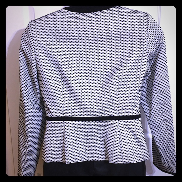 NWT CALVIN KLEIN Peblum Blazer - Picture 3 of 7
